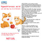 Hypochlorous Acid Disinfectant For Cat And Dog Pet Toys